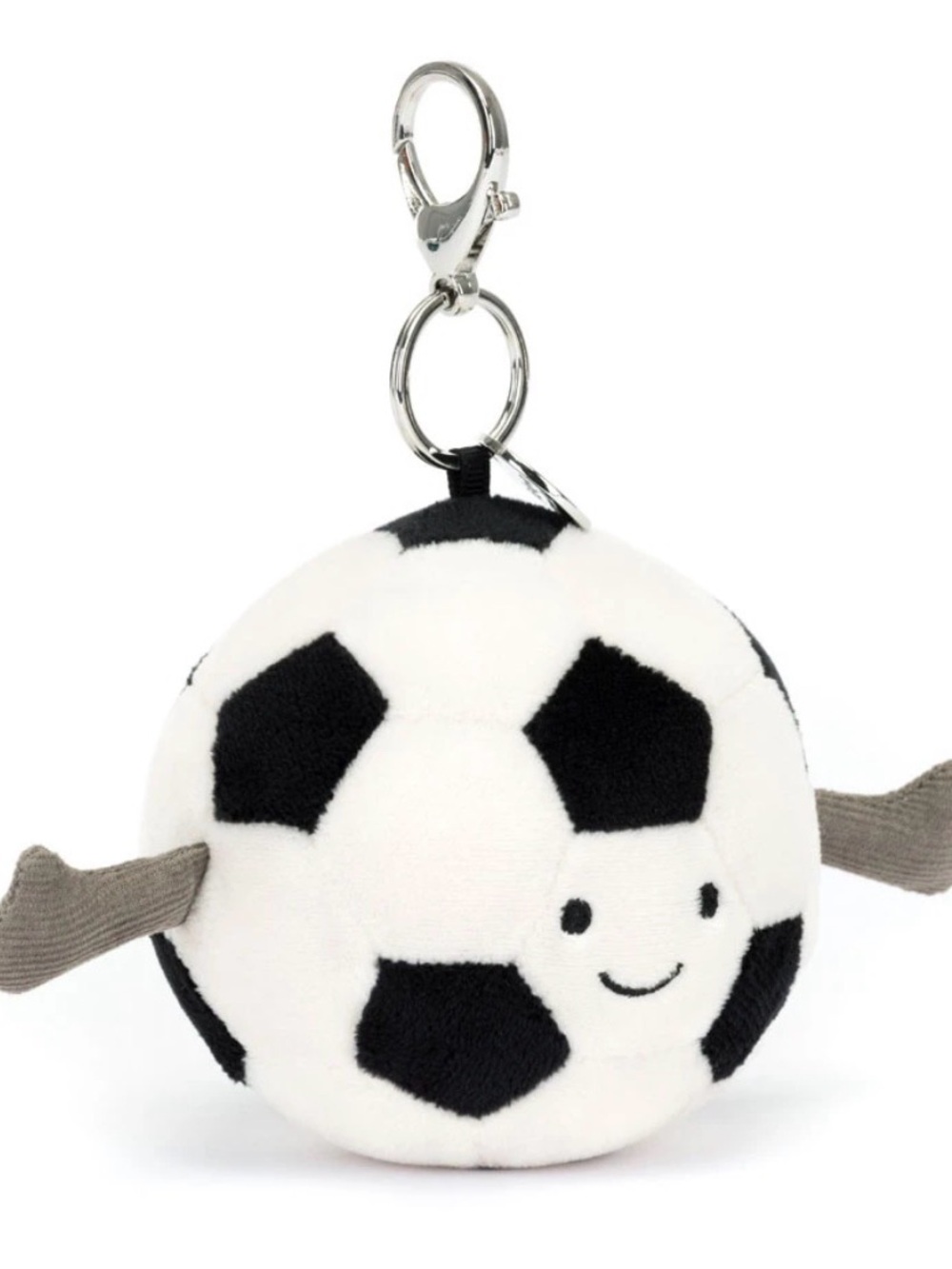 Jellycat amusables sports soccer bag charm OUT OF STOCK IN STORES